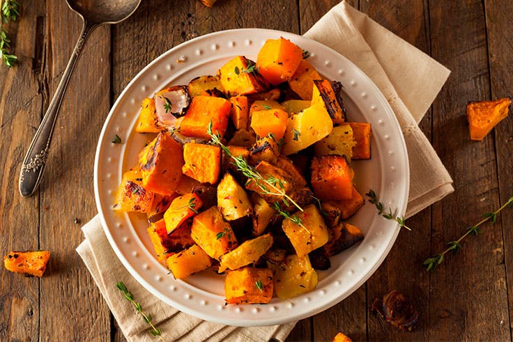 Receta con calabaza al horno Recetas saludables con calabaza