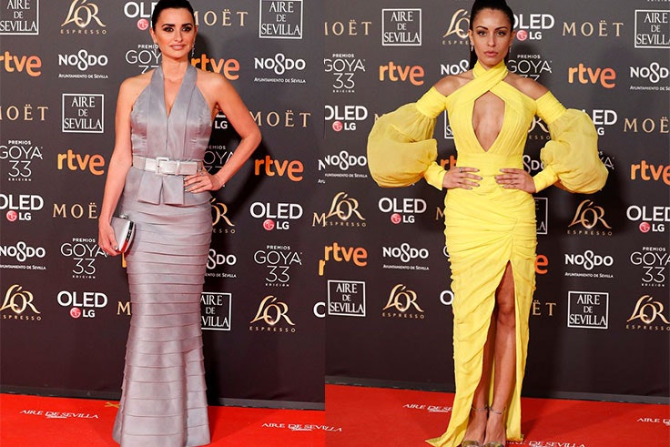 los peores vestidos de los goya 2019 penelope cruz