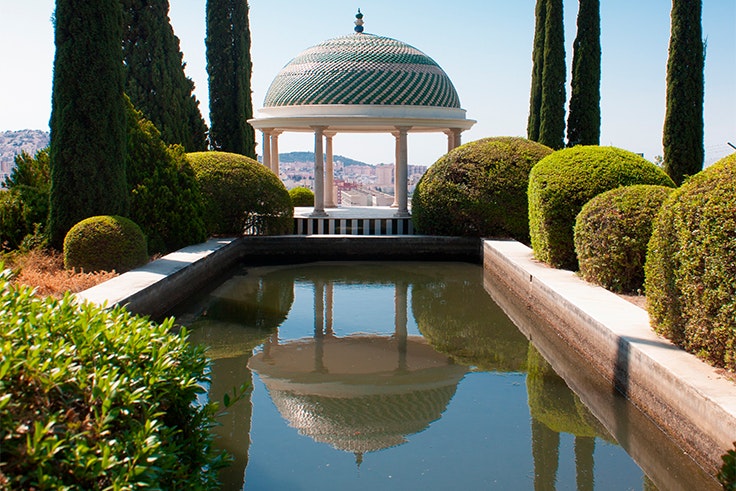El jardín botánico de Málaga