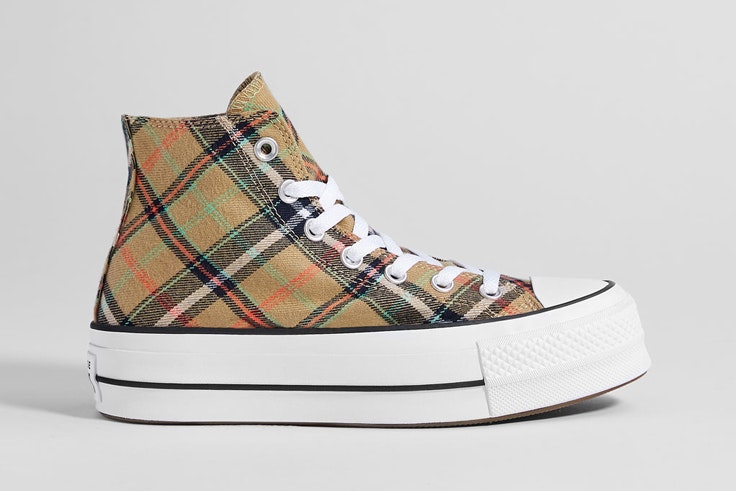 grace villareal zapatilla converse estampado cuadros bershka grace-villareal-zapatilla-converse-cuadros-bershka