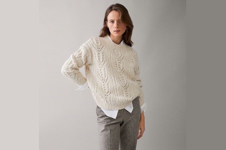 jersey-blanco-punto-massimo-dutti