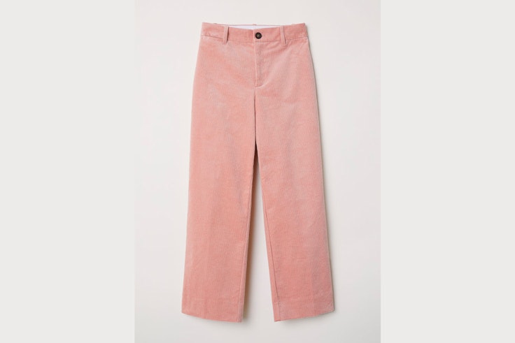 pantalon-pana-rosa-claro-hm
