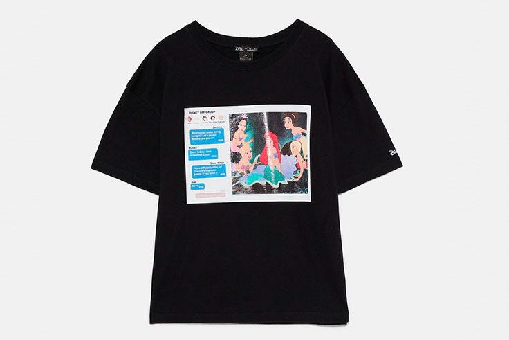 camiseta princesas disney