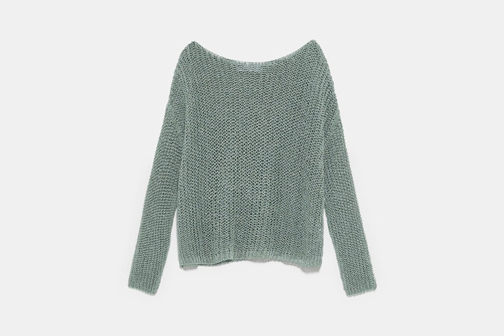 jersey-verde-punto-zara