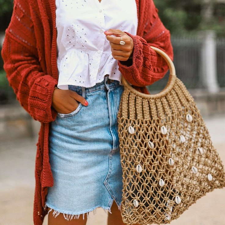 Cris Garpes con bolso