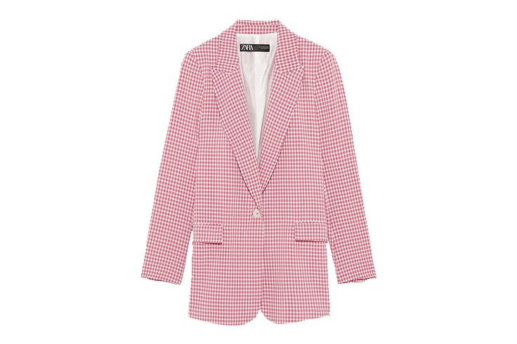 Traje-rosa-de-cuadros-vichy-de-Zara-blazer