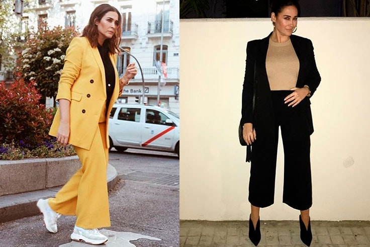 Vicky Martín Berrocal traje de chaqueta