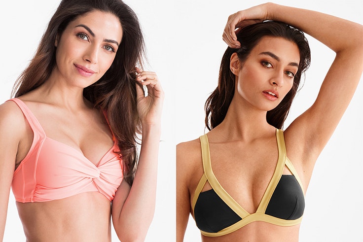 Top de Bikini con relleno (5,90€) y Top de Bikini (9,90€)