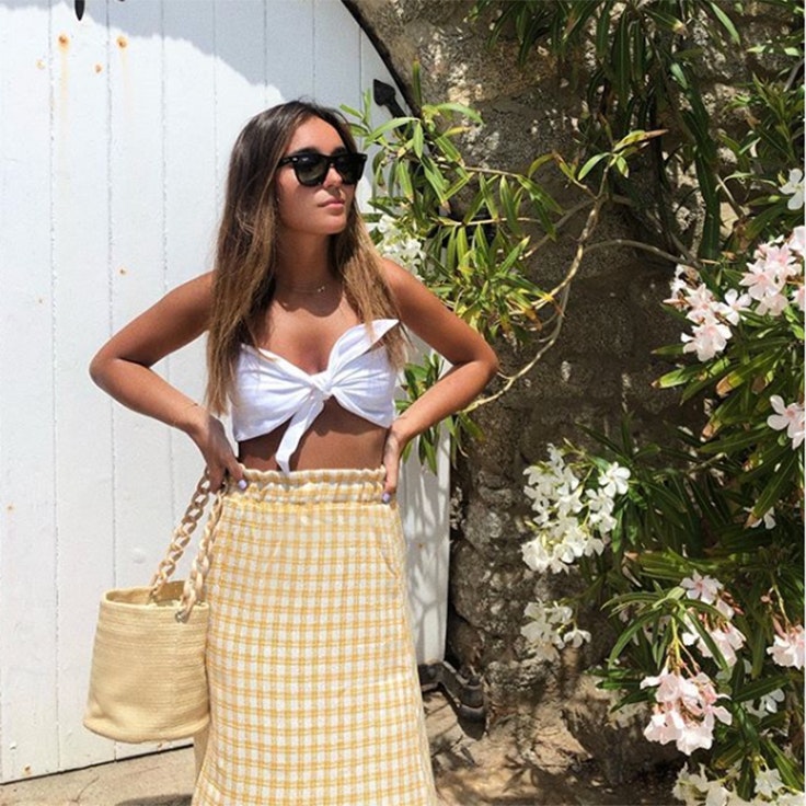ines arroyo estampado vichy