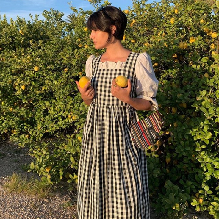 maria bernad estampado vichy
