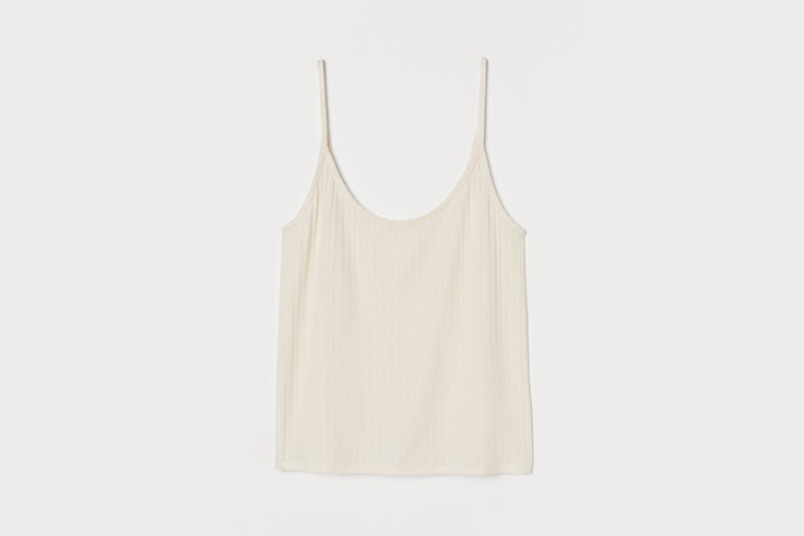 top blanco hym el estilo de Ali Guijarro