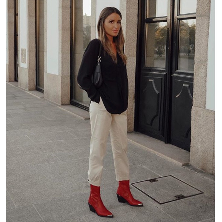 alba hervas botas cowboy