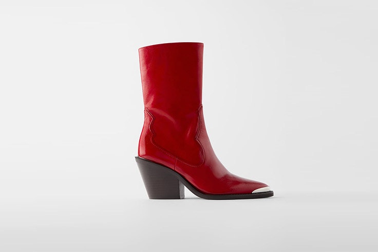 botas cowboy zara