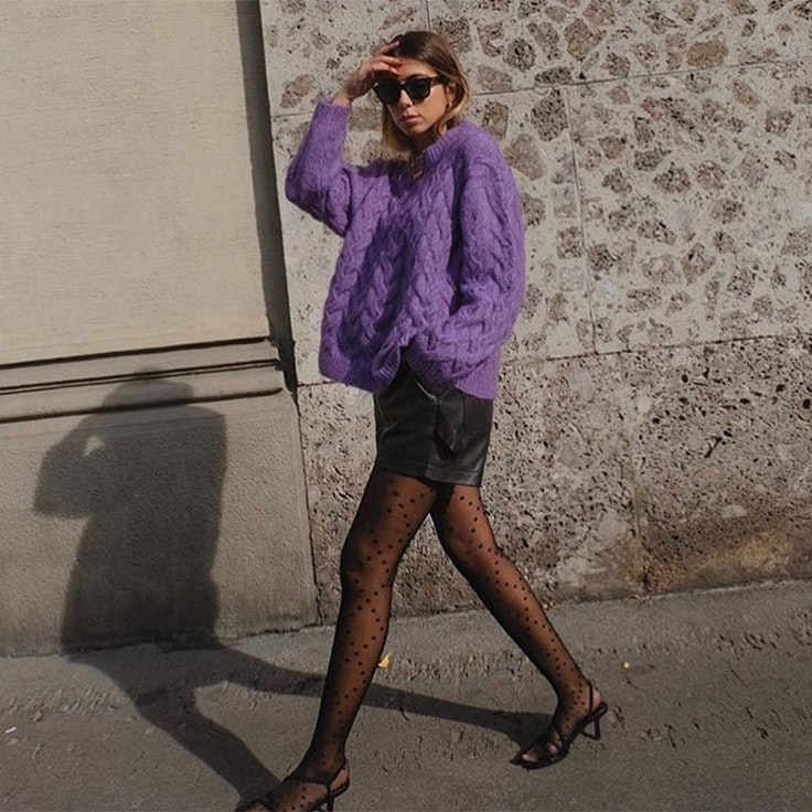 alice perrella medias de calzedonia