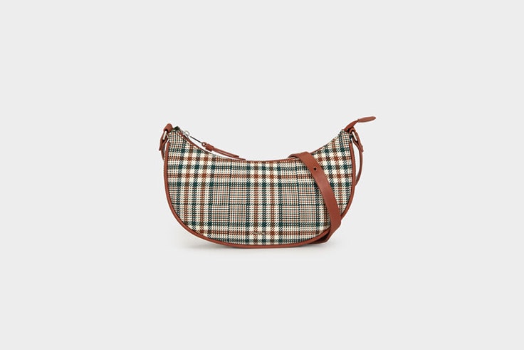 bolso baguette cuadros parfois bolsos de otoño