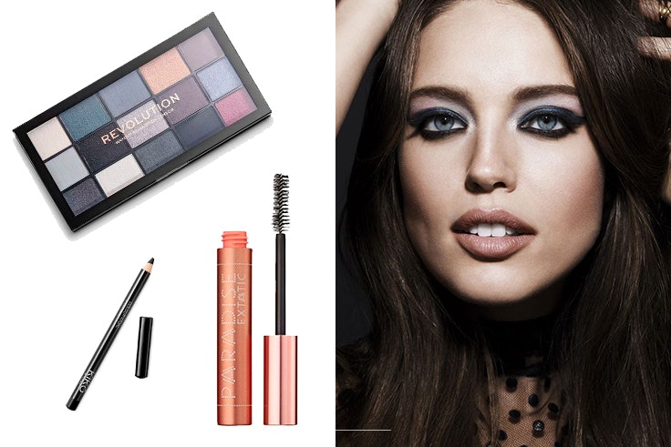 Paleta Reloaded Blackout de Revolution en Primor (4,99€), Colour Kajal de Kiko Milano (4,50€) y L'Oreal Lash Paradise Mascara de Primor (9,95€)