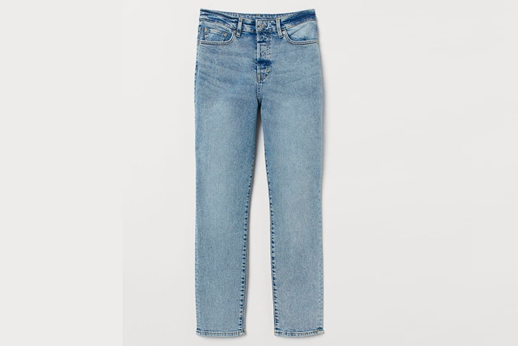 pantalon vaquero recto hm