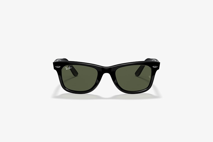 gafas de sol rayban wayfarer classic de sunglass hut total black