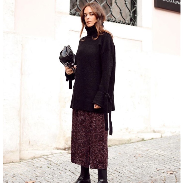 maria tilve vestido de invierno
