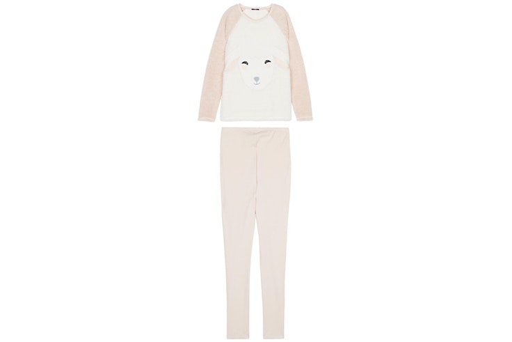 Pijama rosa con oveja de Tezenis
