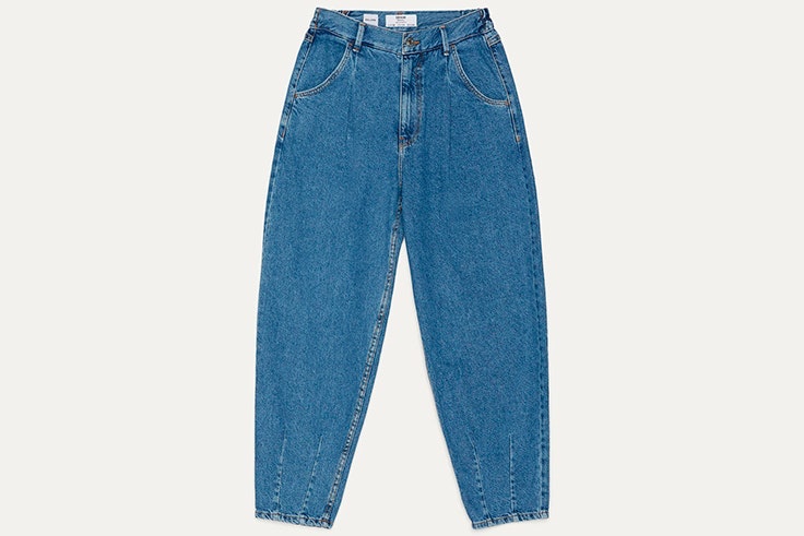 Pantalón vaquero slouchy de Bershka