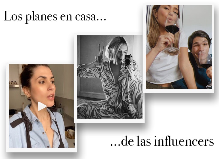Los planes de las influencers durante la cuarentena