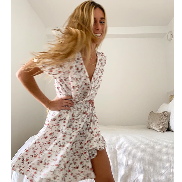 vestidos de flores claudia parras