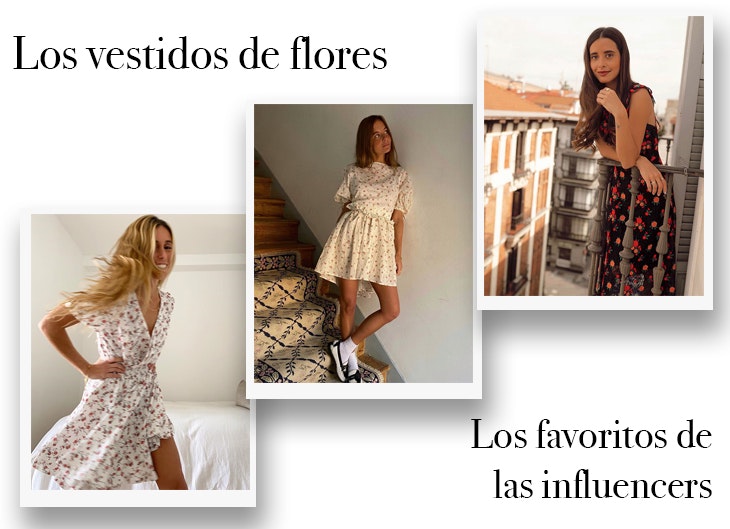 Los vestidos de flores sacan el lado más primaveral de las influencers