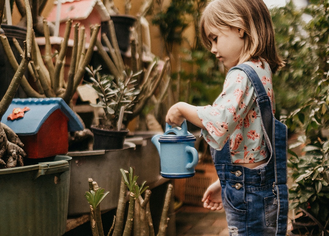 naturaleza y los niños