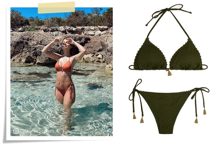 Laura Escanes con bikinis de Women Secret