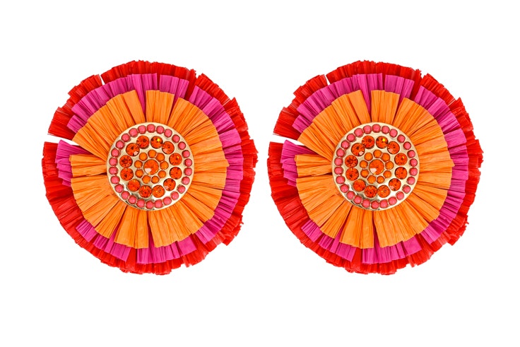 Pendientes coloridos de Bijou Brigitte