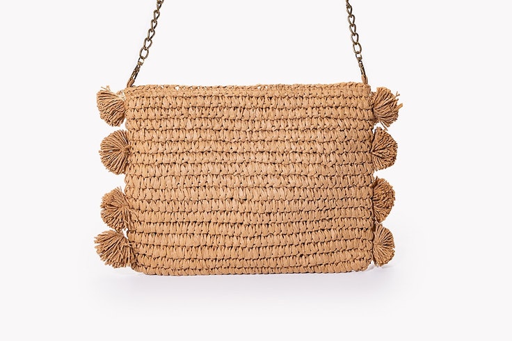 Bolso pequeño de rafia de Paco Martínez