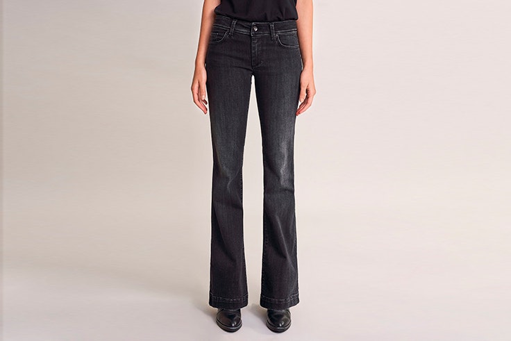 Pantalón largo negro de Salsa