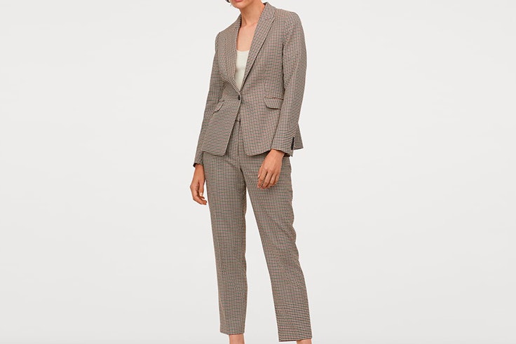 Chaqueta y pantalón de cuadros de H&M
