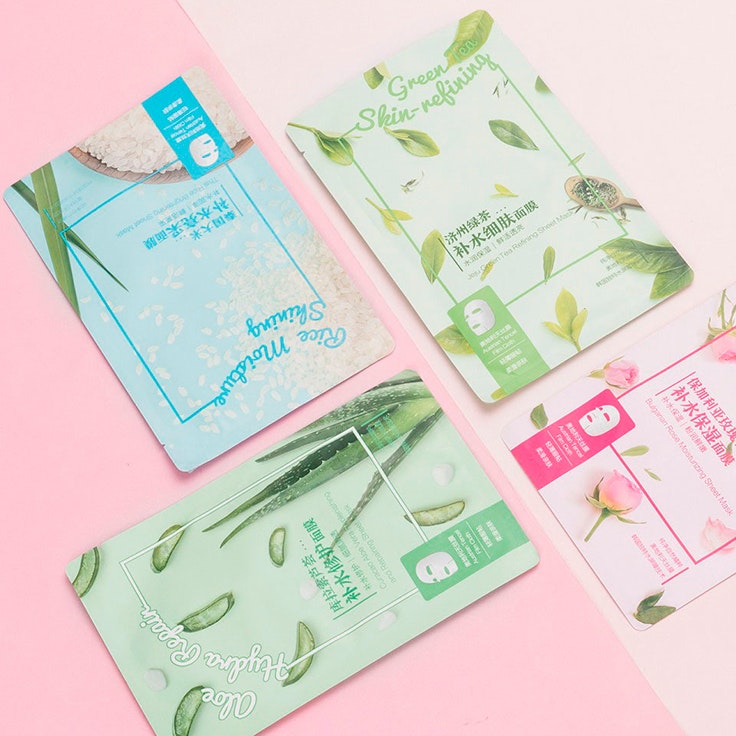 imprescindibles de belleza Mascarillas de Miniso