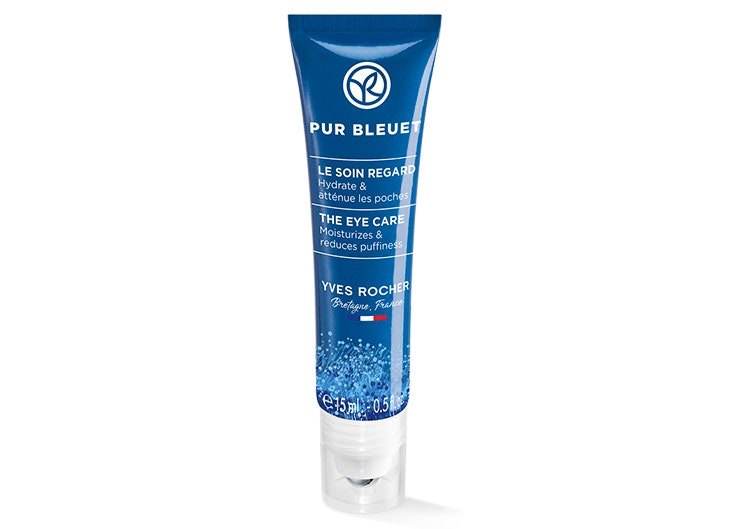 Contorno de ojos de Yves Rocher cosmética de nevera