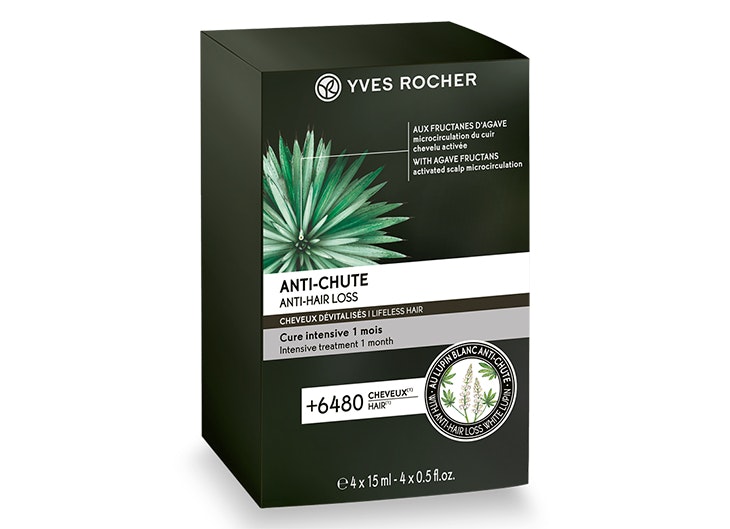 Tratamiento cura intensiva 1 mes de Yves Rocher tratamientos capilares