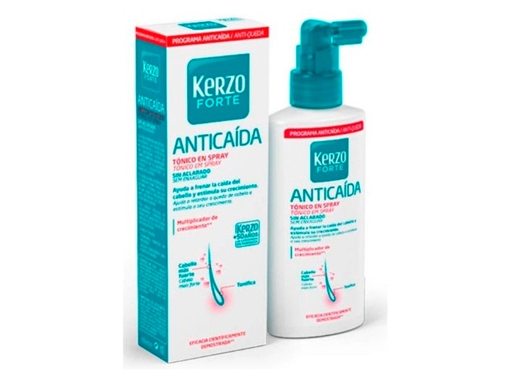 Tónico anti-caída de Kerzo Forte. Disponible en Primor.