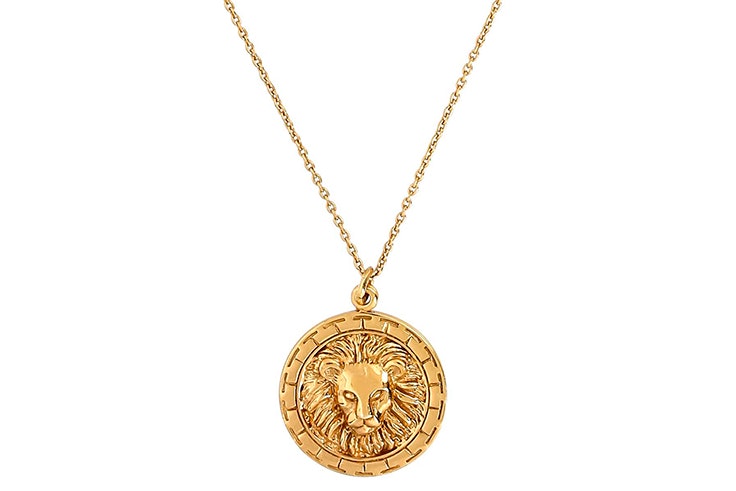 Colgante dorado de Bijou Brigitte