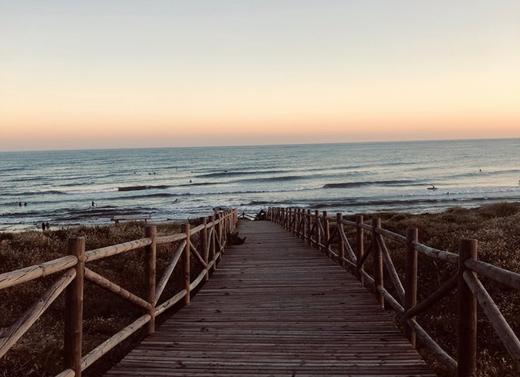 playas de málaga cabo pino