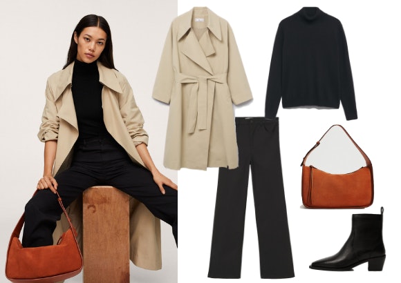 Total look Mango.