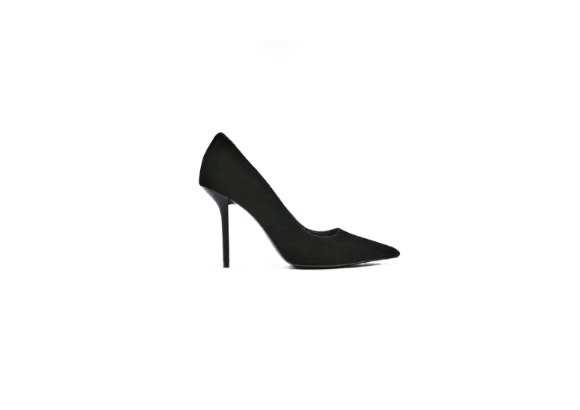 Zapatos de terciopelo, Zara.