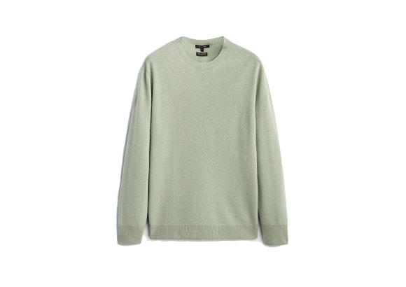 Jersey 100% cashmere, Massimo Dutti.