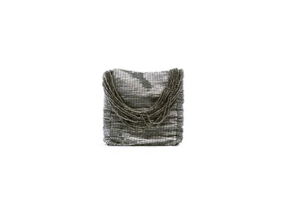 Bolso metalizado, Zara.