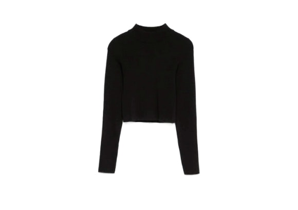Jersey cuello perkins, Stradivarius.