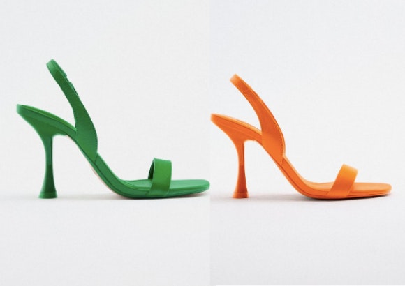 Naranjas y verdes, Zara.