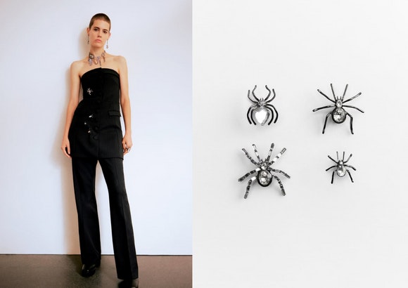 Packs broches araña joyas de Zara