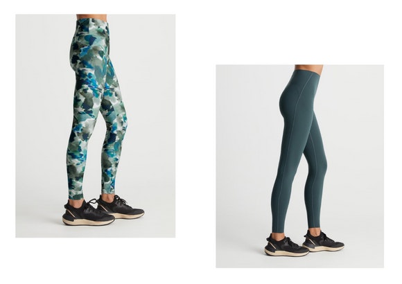 Leggins estampados y lisos de Oysho