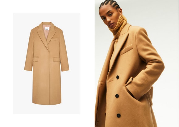 Abrigo masculino limited edition de Zara