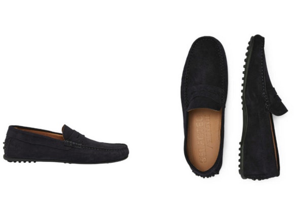 Mocasines 100% piel de vacuno de Cortefiel